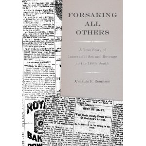 Cover of Robinson's book, Forsaking All Others