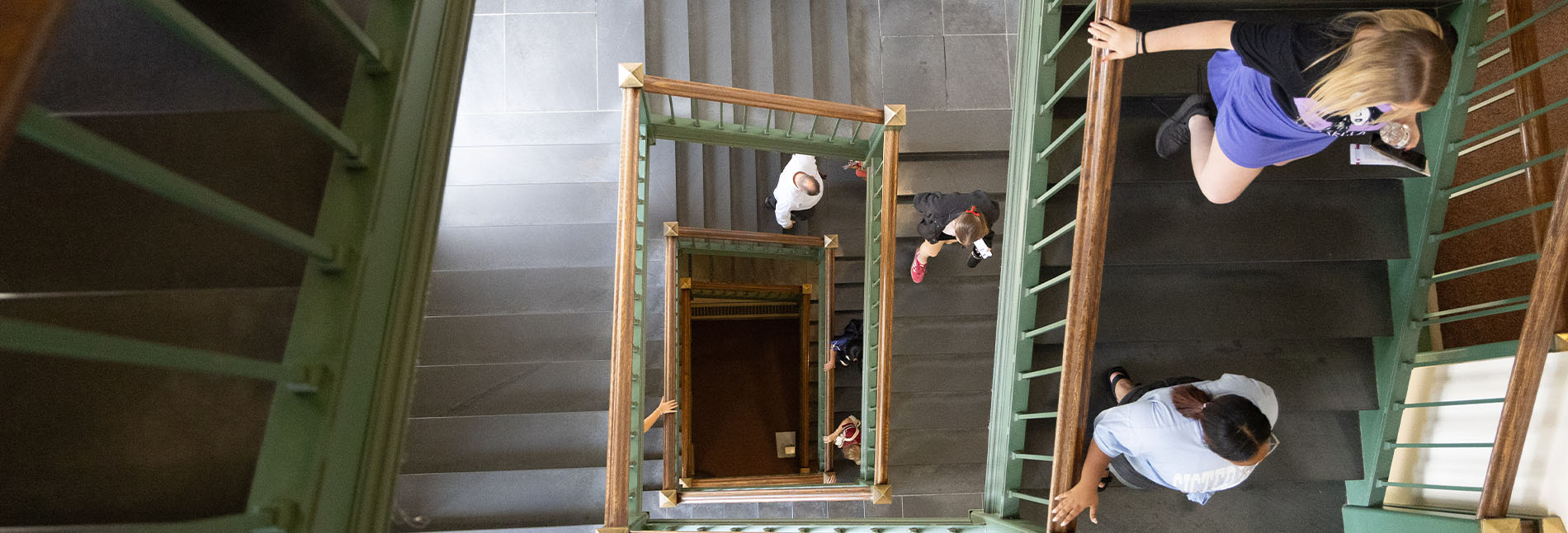 Old Main stairwell