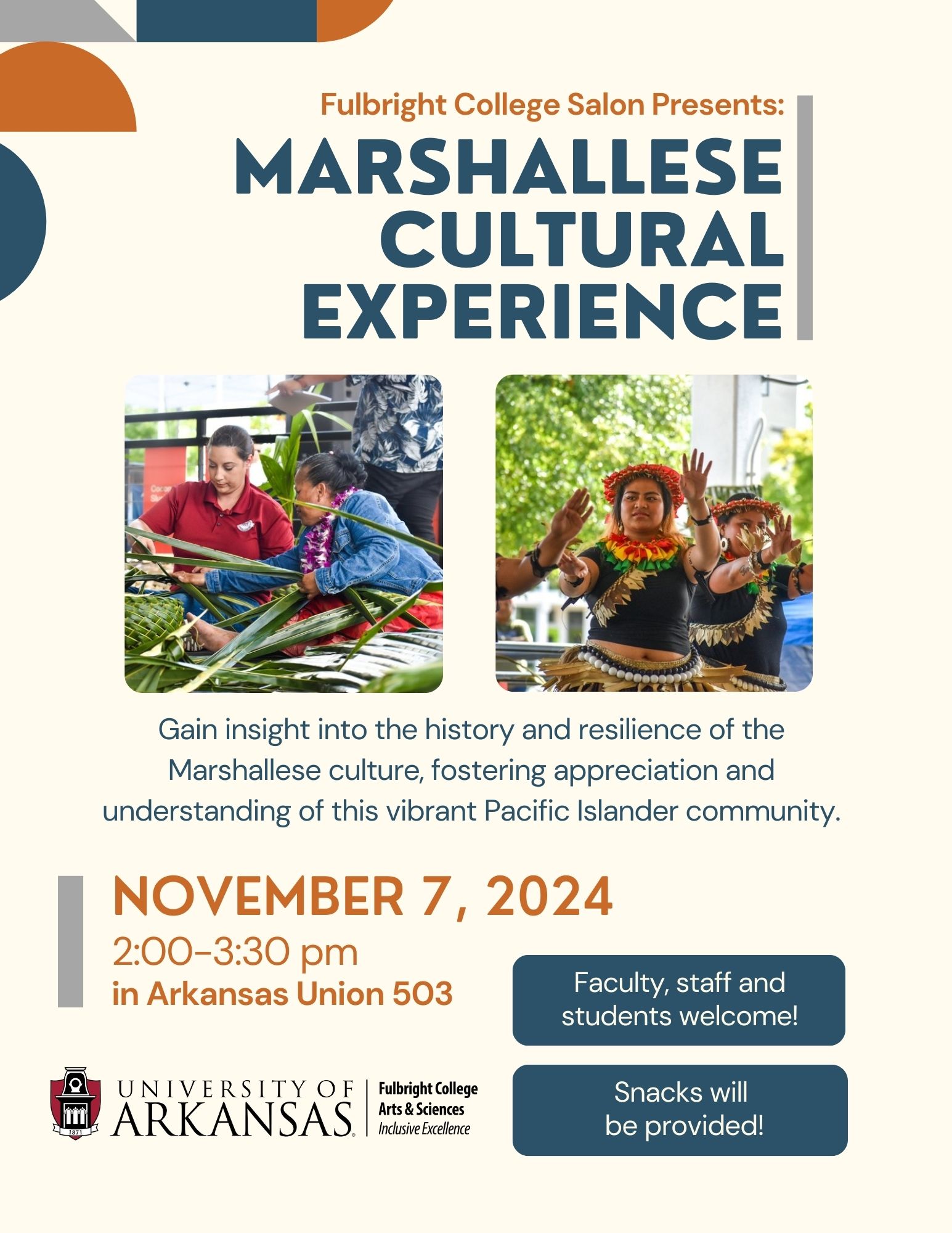 marshallese cultural experience flyer