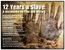12 Years a Slave panel poster