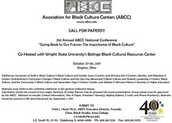 ABCC Call for Papers poster