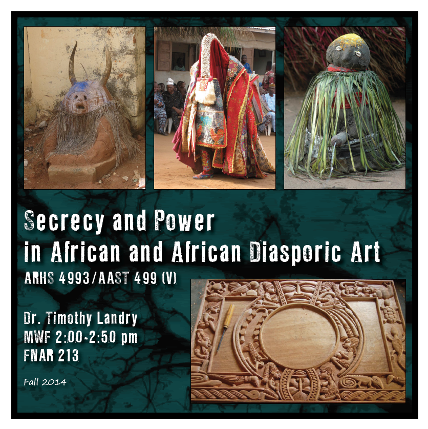 Secrecy and Power in African and African Diasporic Art course info