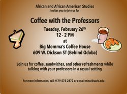 Coffee with the Professors
