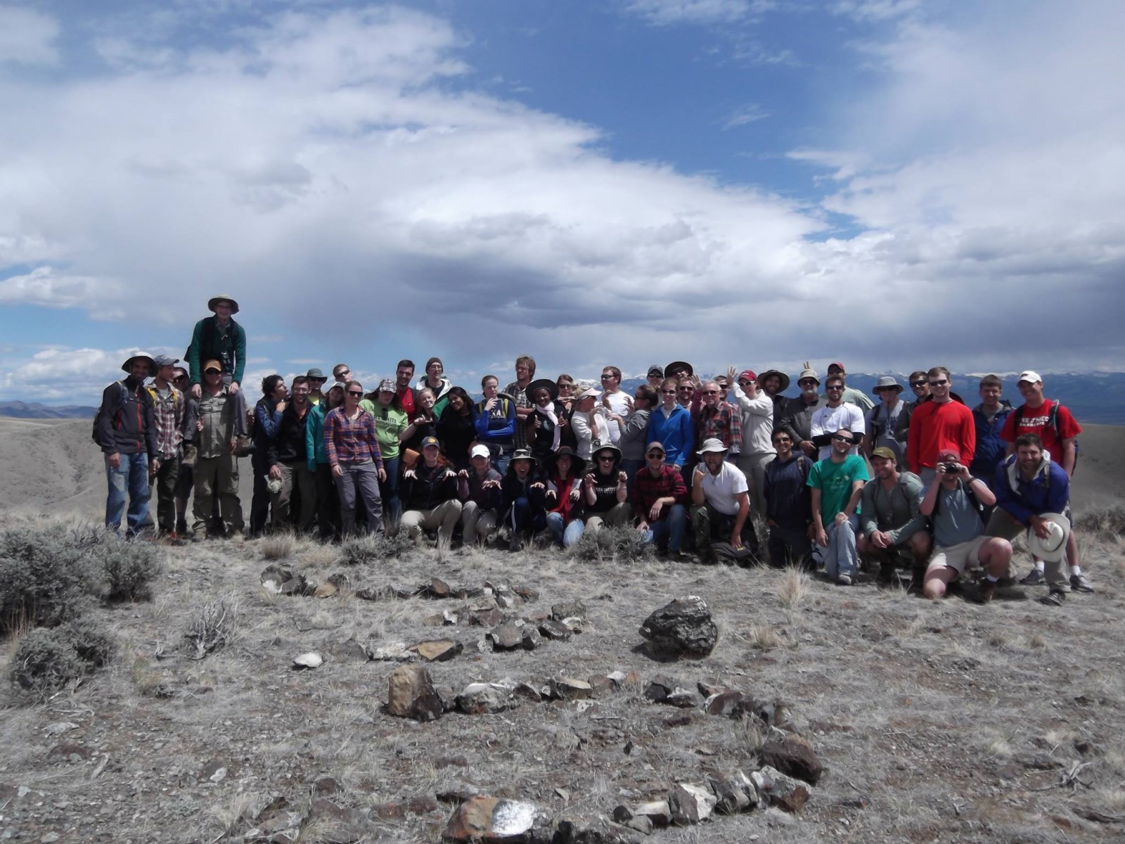 2013 Undergrduates at our summer field course in Montana.