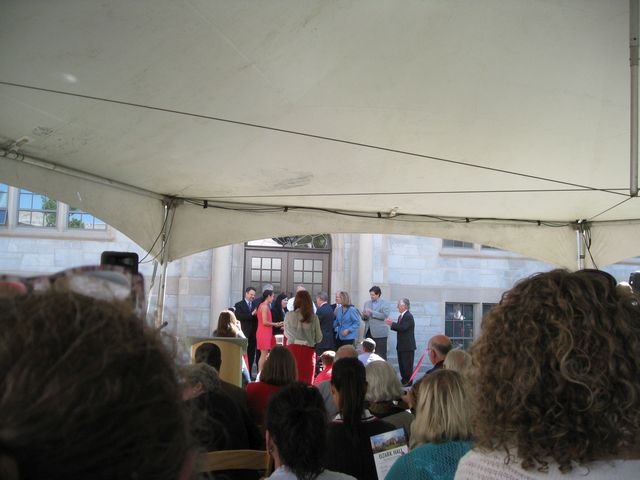 Ozark Hall Dedication Ceremony