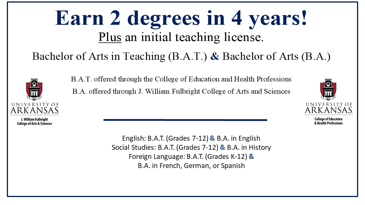Info about BAT and BA Degrees