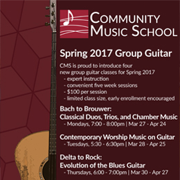 Spring 2017 Group Guitar Classes