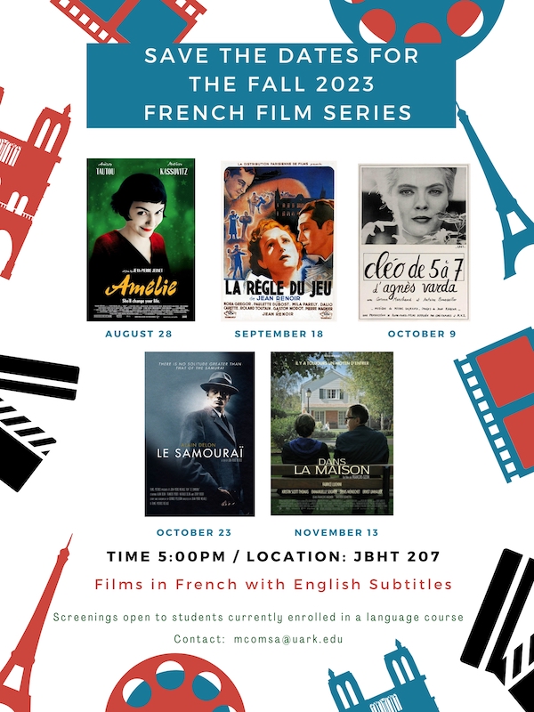 French Film Series Fall 2023
