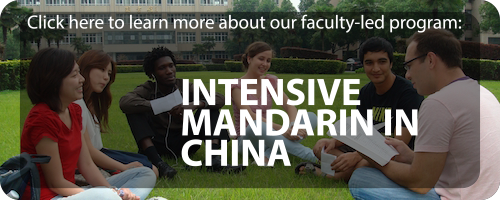 intensive mandarin in china faculty led program