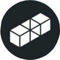 Tesseract Center icon.