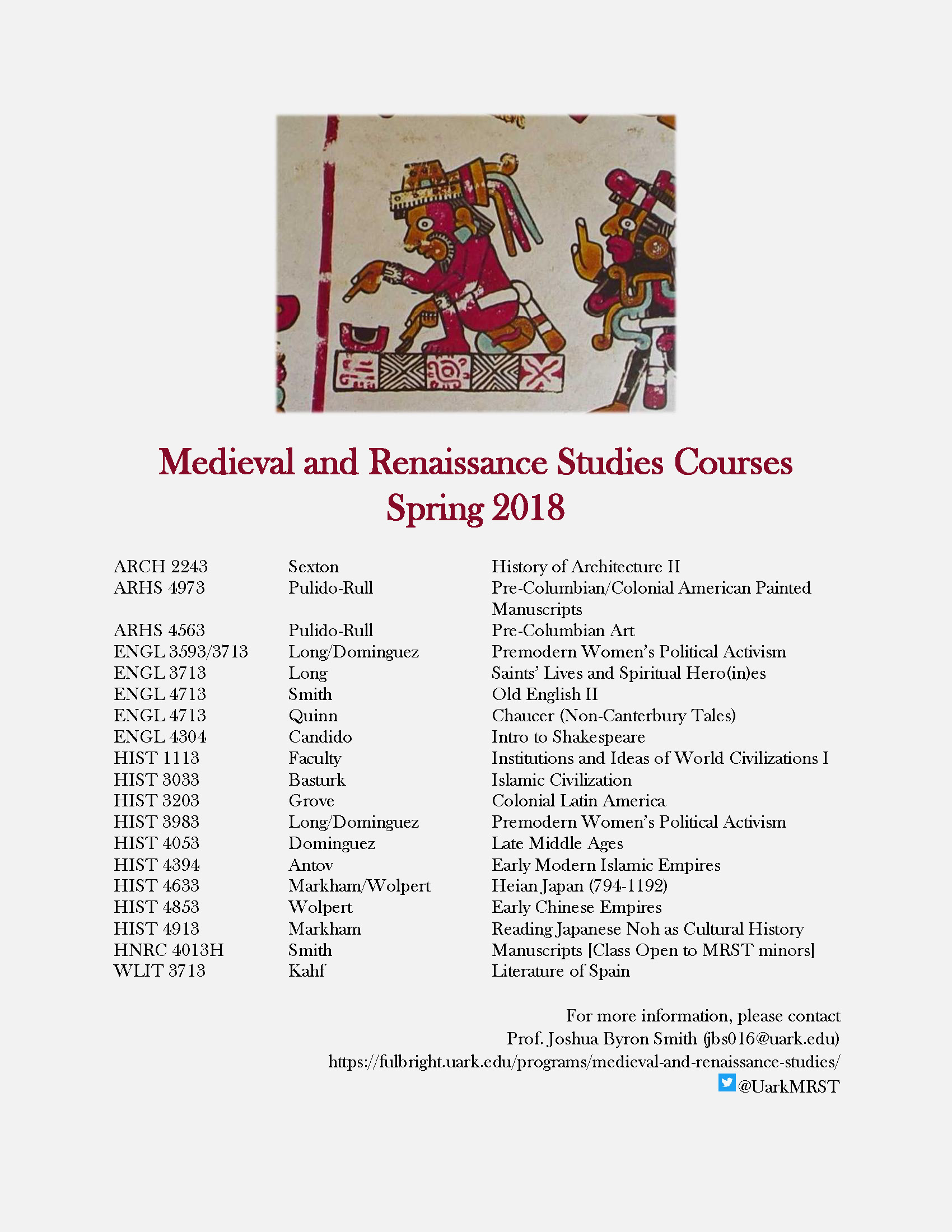MRST Summer and Fall 2017 Courses